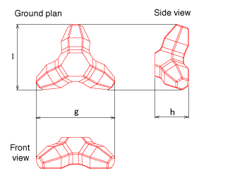 A truncated shake block